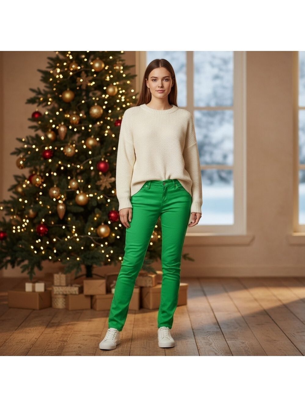 Kate Spade Broome street green jeans size 26
